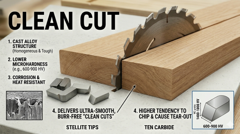Are Stellite Saw Tips the Upgrade for Woodworking Saws?
