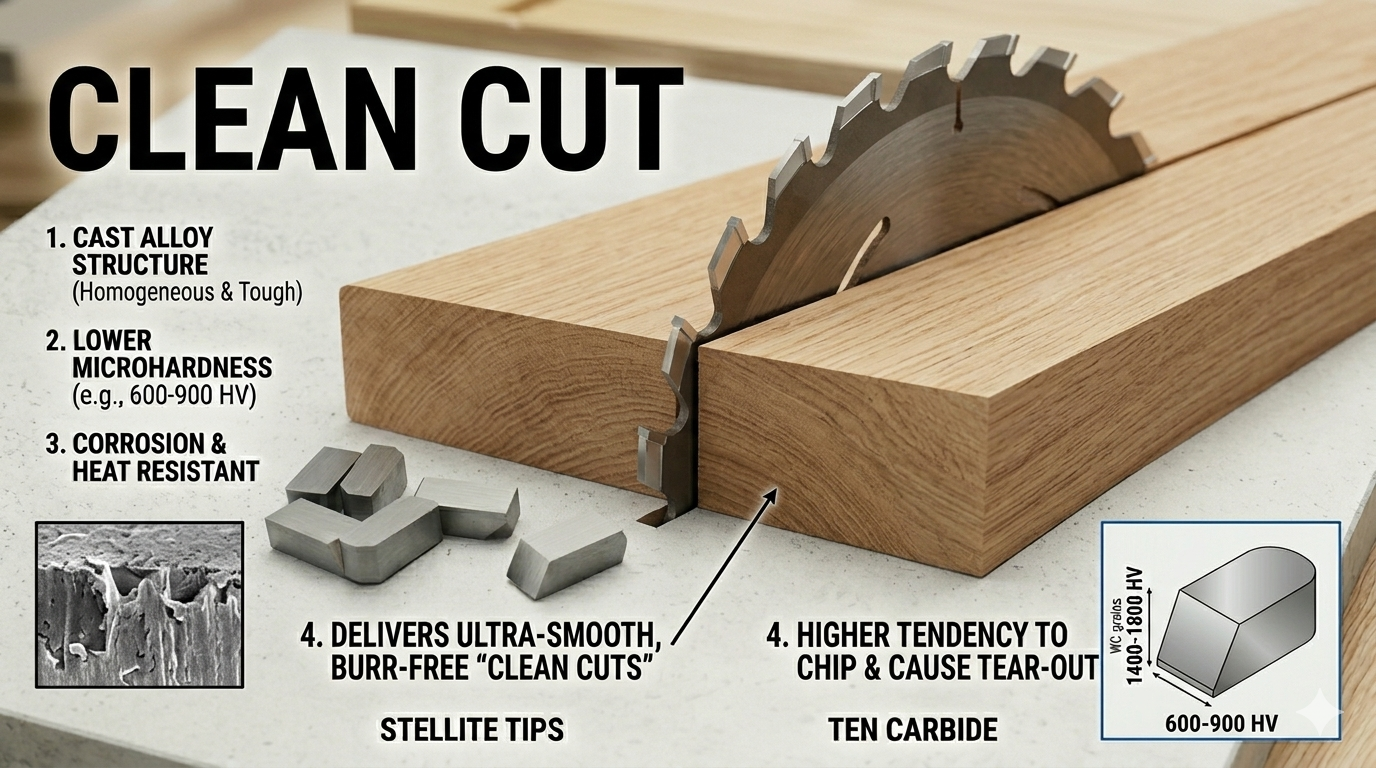Are Stellite Saw Tips the Upgrade for Woodworking Saws?