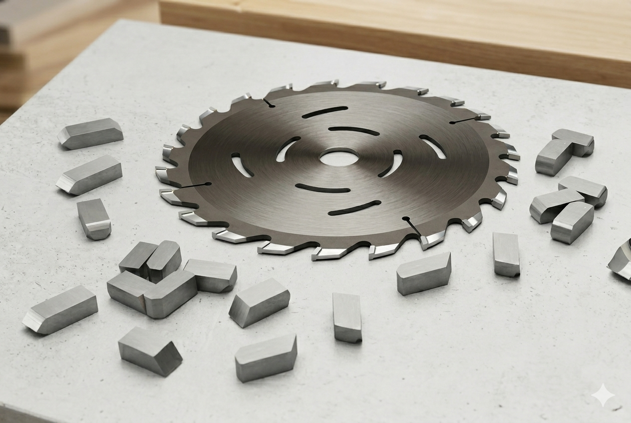 Stellite Saw Tips for Woodworking