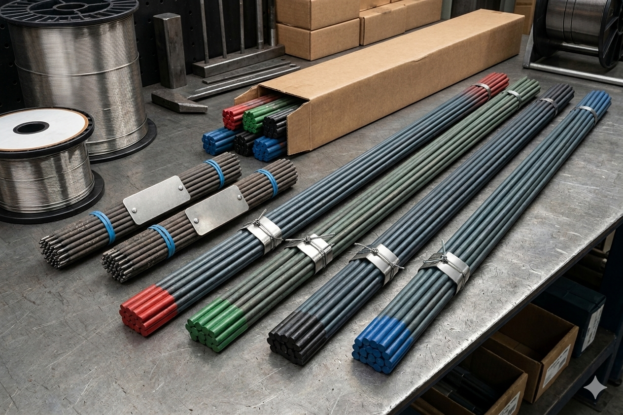 Stellite welding consumables