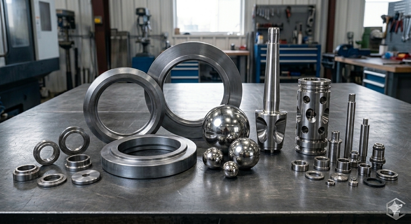 Stellite homogenizer valve parts