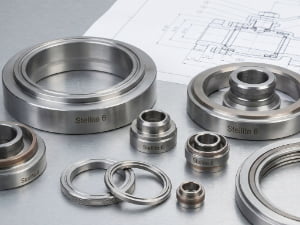 What are the Benefits of Using Stellite 6 for Valve Seats and Seal Rings?
