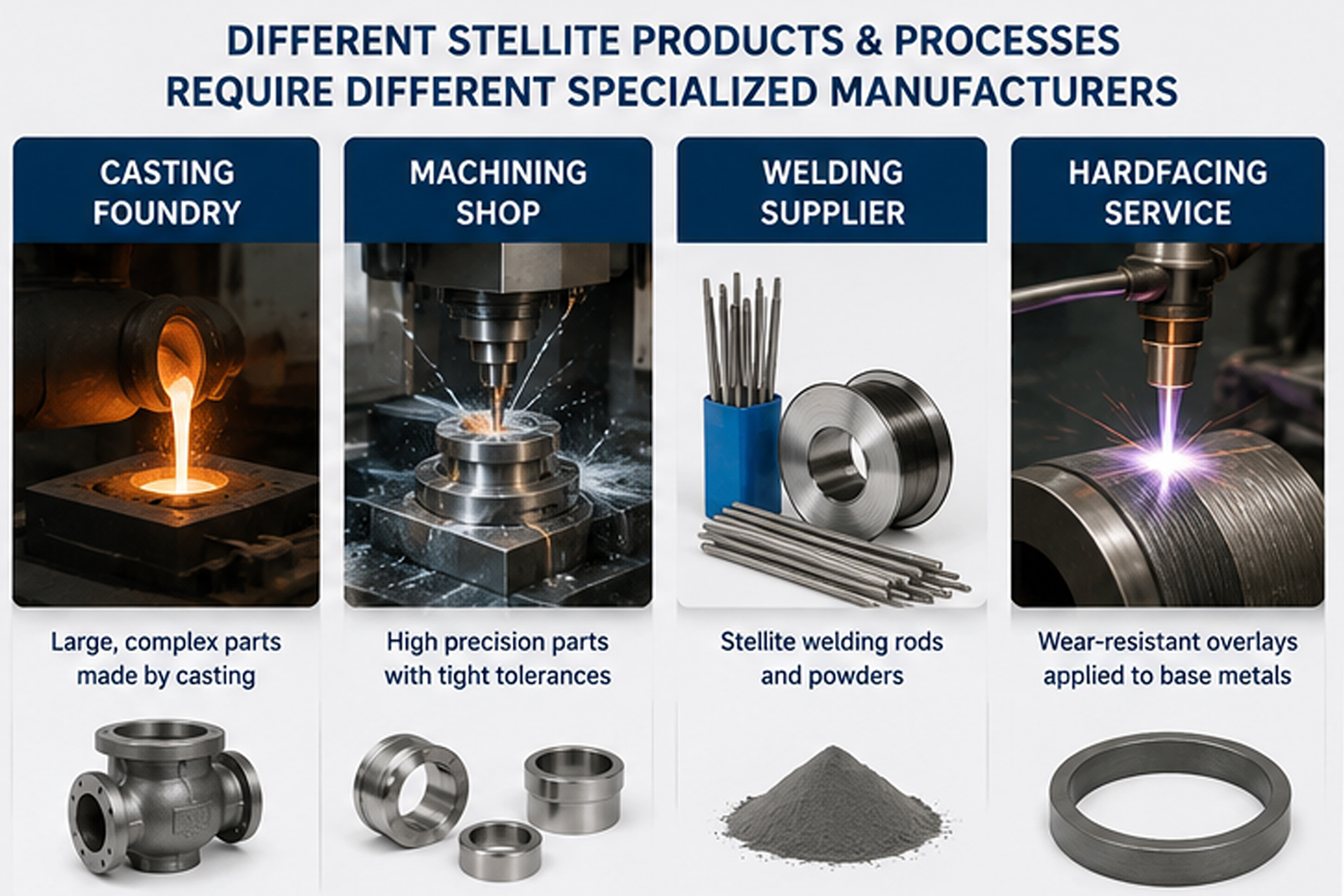 How Do You Find the Right Stellite Manufacturer in China
