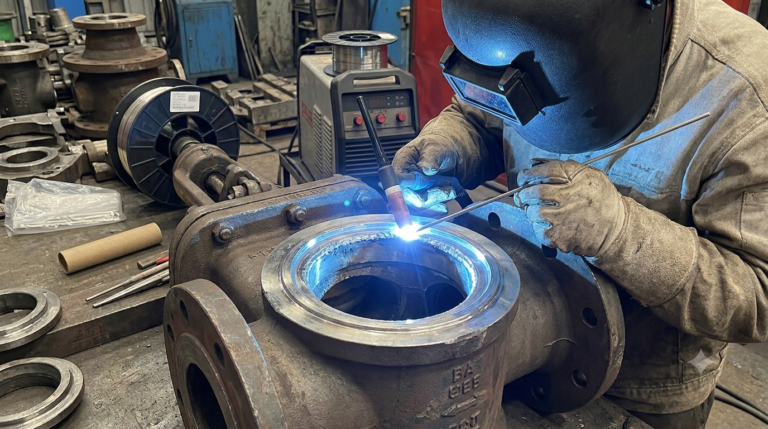 Industrial Valve Repair with Stellite Welding Consumables