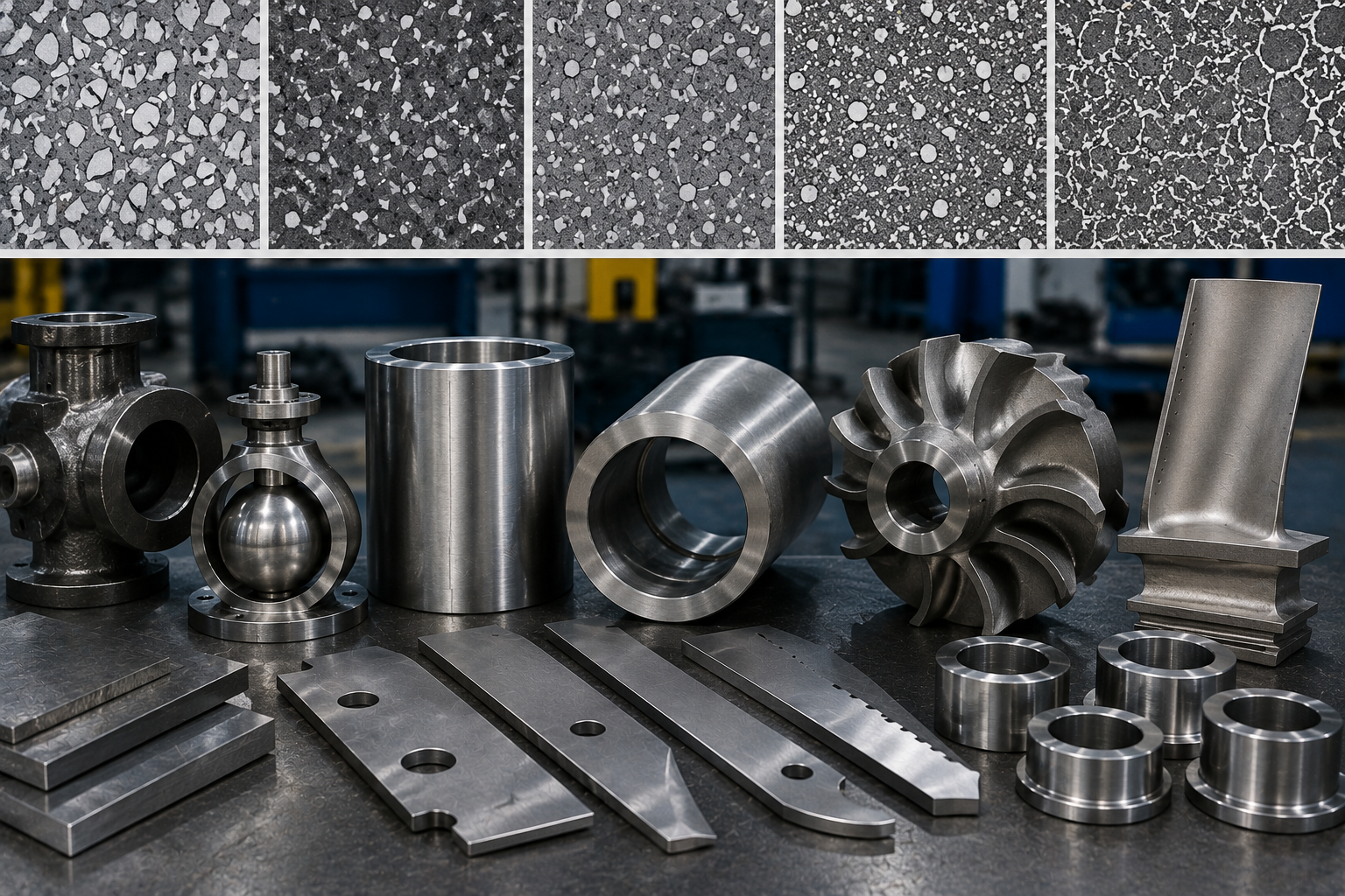 Why Stellite Alloy Grades Exist Different Stellite alloy grades and microstructures