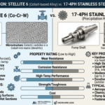 Stellite 6 vs 17-4PH Stainless Steel: Which is Right for Your Application?